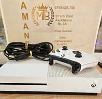 Consola Gaming XBox One S White 1TB  - 1 manetă + cabluri !