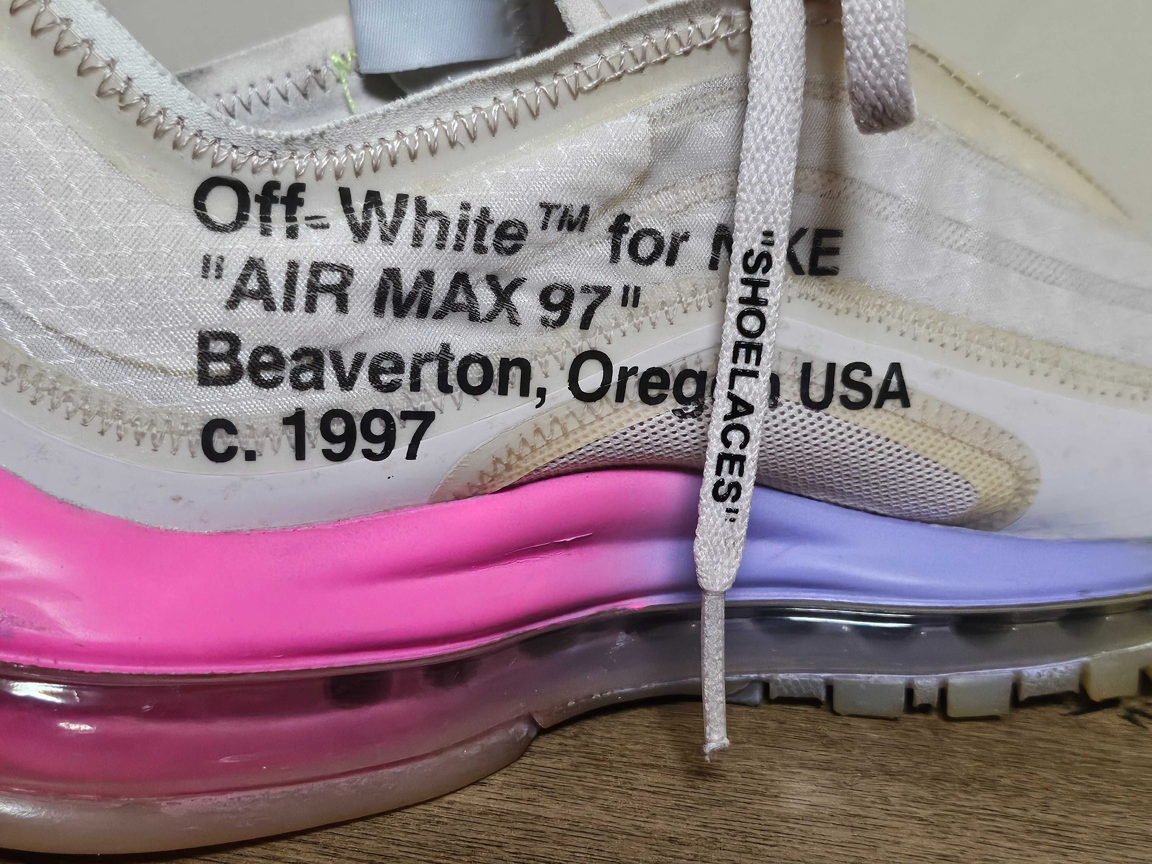 Nike Serena Williams x Off-White x Air Max 97 OG Queen маратонки