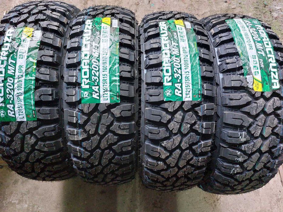 4 бр . Нови гуми за Кал ROADCRUZA 215 75 15 DOT4221