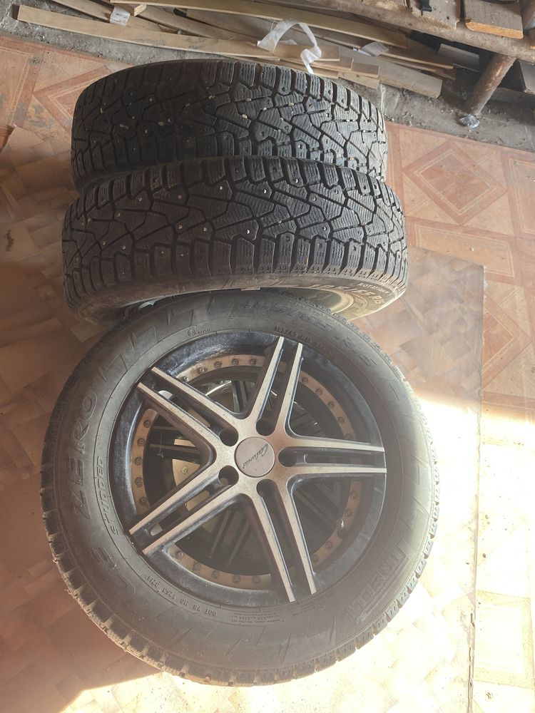 Зимние шины с дисками 185/65 r15