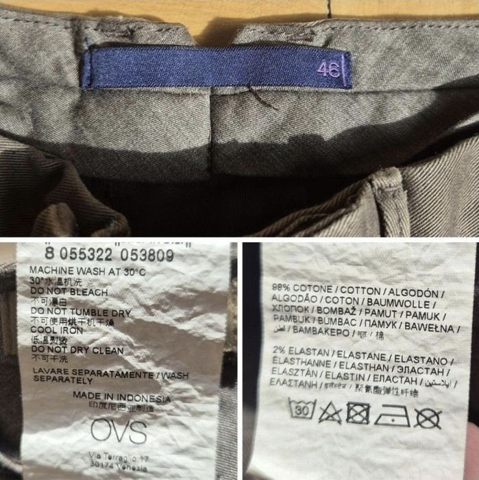 Pantaloni eleganți bărbați, RUMFORD, Bumbac Premium - 46