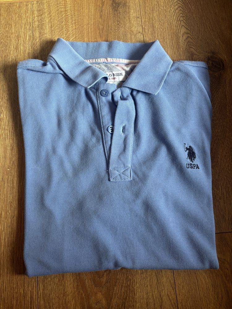 Светло синя тениска Polo