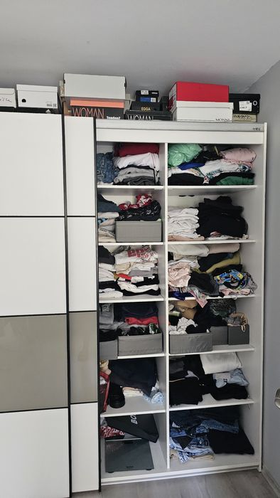 Гардероб двукрилен