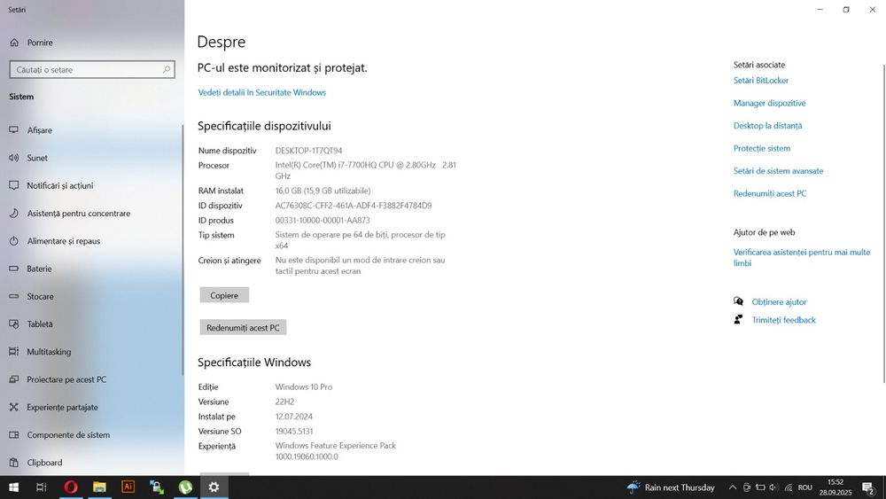 Laptop Asus ROG Strix GL553V Gaming SSD 1TB