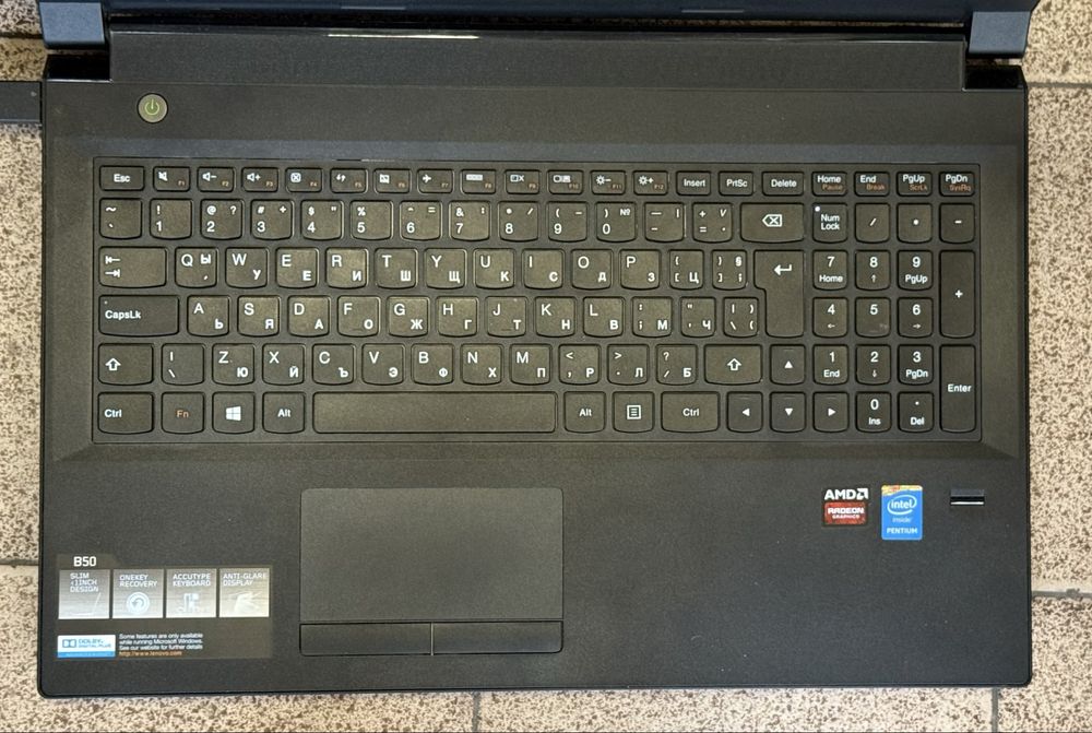 Лаптоп Lenovo IdeaPad B50, 15.6", 3558U 1.7 GHz, HD LED, 4GB, 1TB HDD