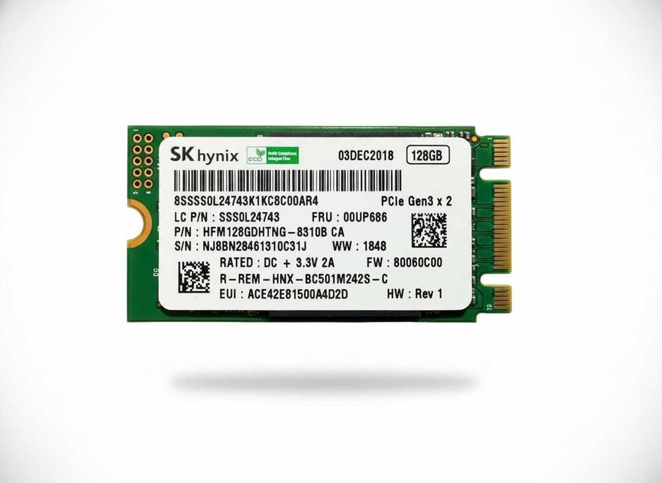 SSD SK Hynix 128GB M.2 2242 NVMe PCIe Gen3 – Perfect Funcțional