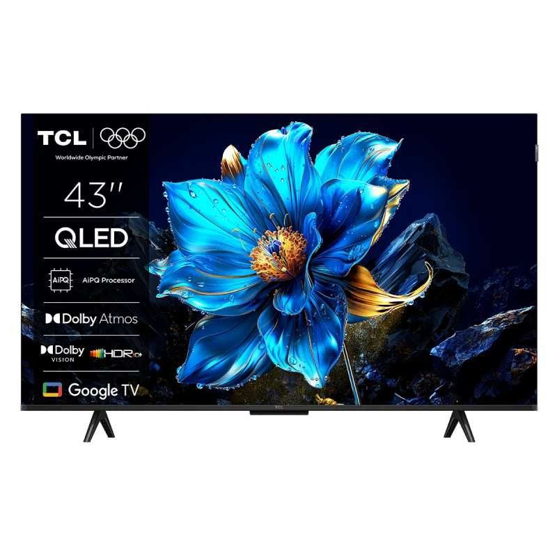 Нов QLED TCL 43P7K SMART Android Google TV