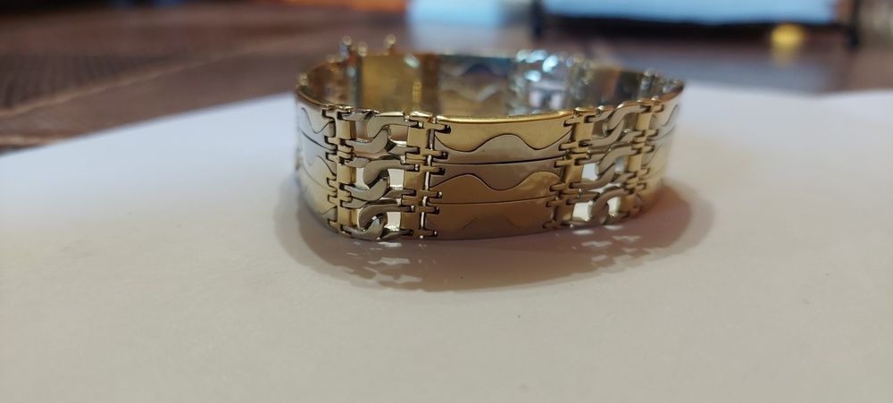 Златна Мъжка Гривна