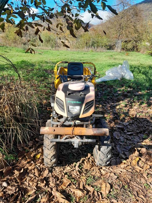 Motocultor progarden campo model 1854, plus remorca 500 kg progarden.