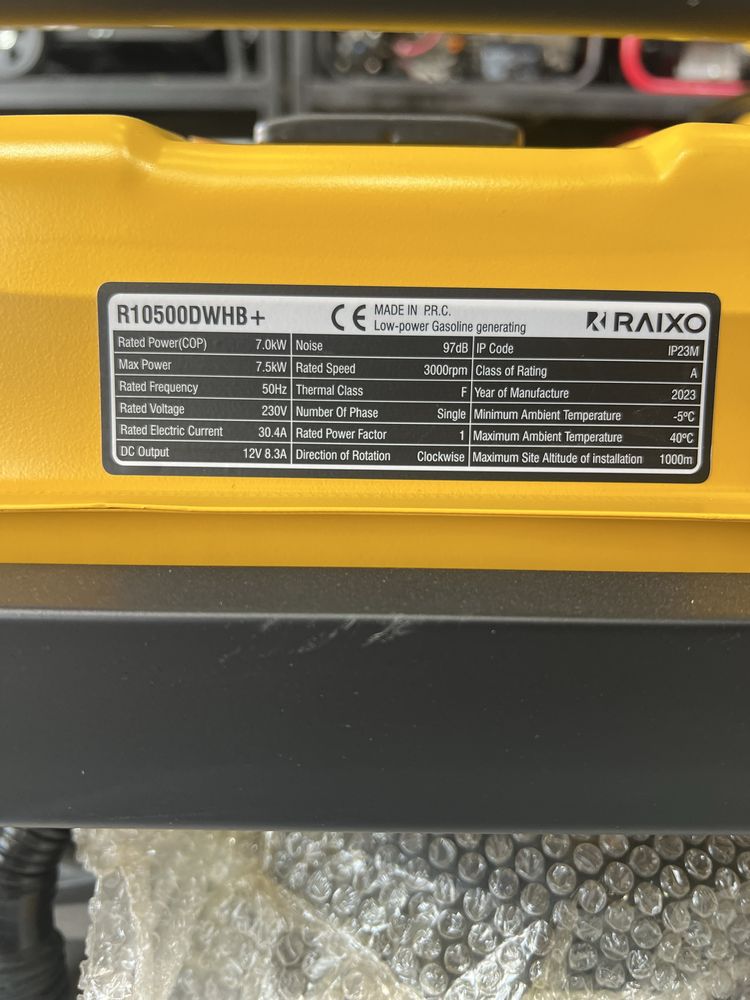 generator raixo 7.5kv