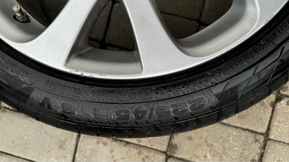 Jante 18” Mazda cu Anvelope Continental Vara 225/45/18 RunFlat