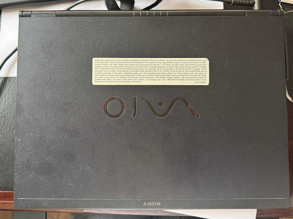 Ноутбук Sony Vaio SZ