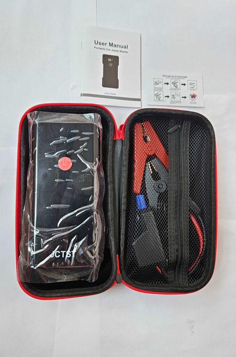 Starter robot de pornire power bank 12V 2000mAh Nou.