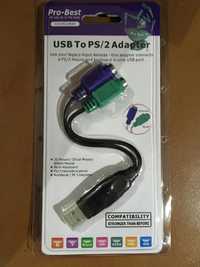Adaptor USB mouse si tastatura la PS/2 si bonus