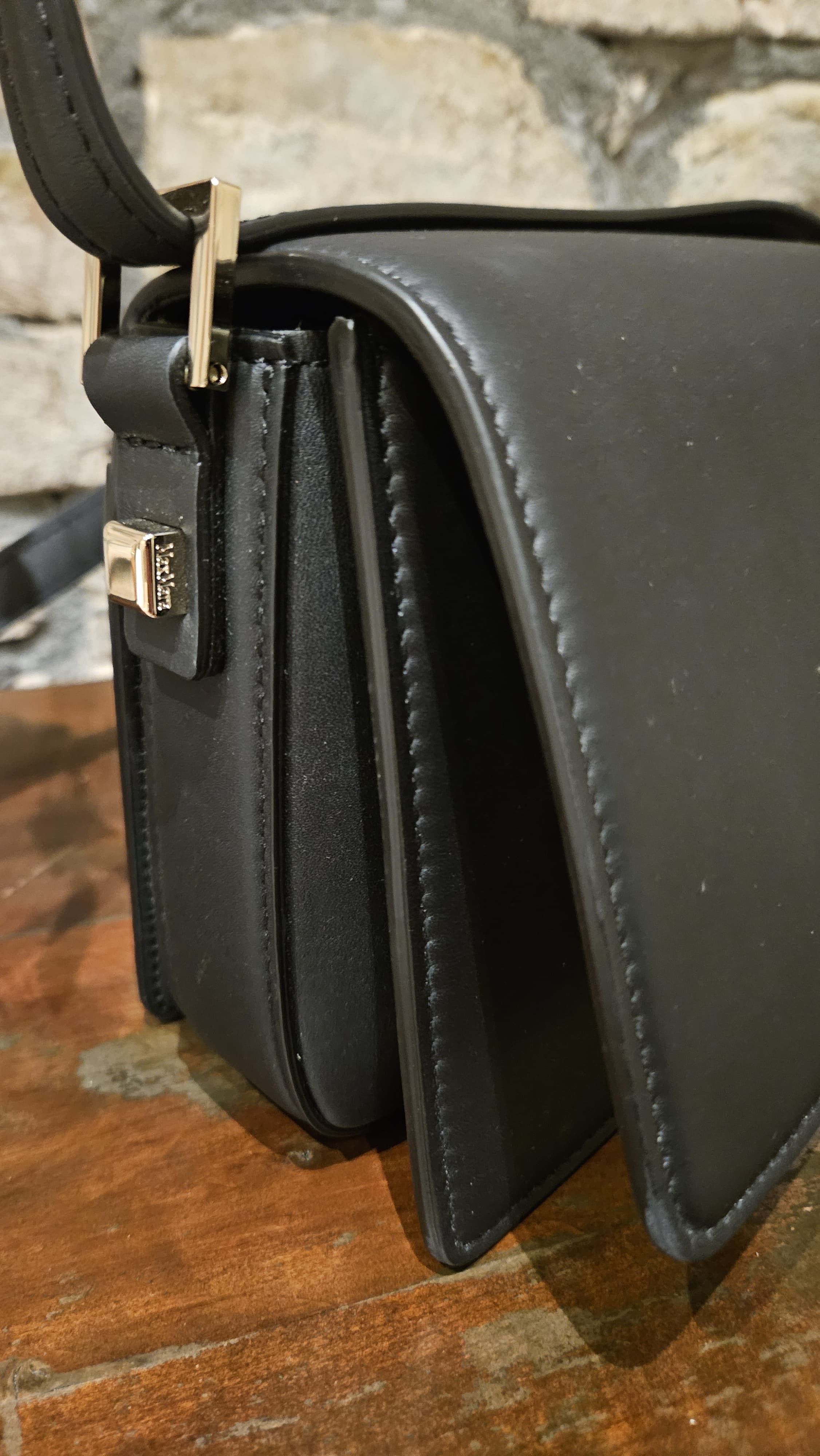 Geanta Max Mara MM de piele, noua, cu eticheta