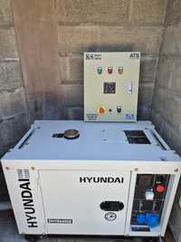DHY8600SE Generator de curent monofazat, diesel,putere 6,3 k