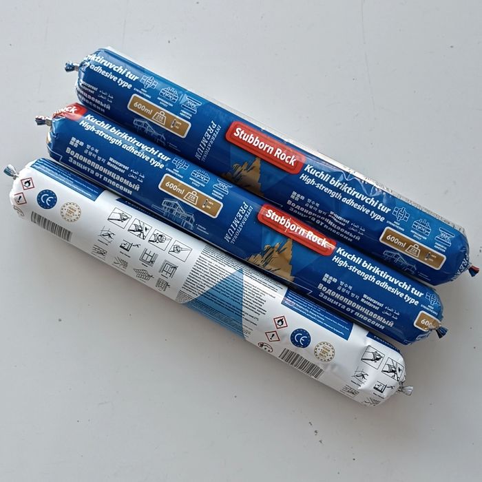 Силиконовый герметик (900гр) Серый / Silikon germetik