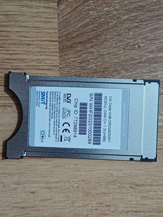 Modul CI+ 1.3 de la Orange
Este testat

#11