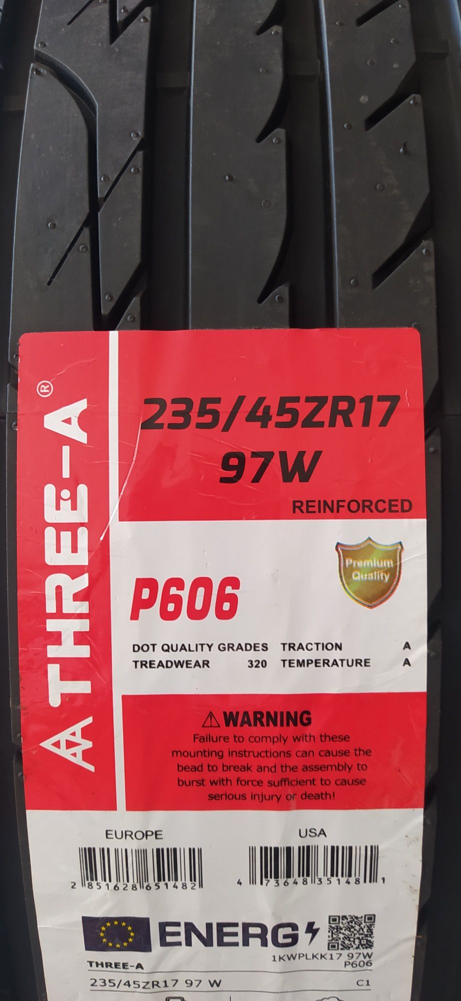 235/45R17 Three-A P606