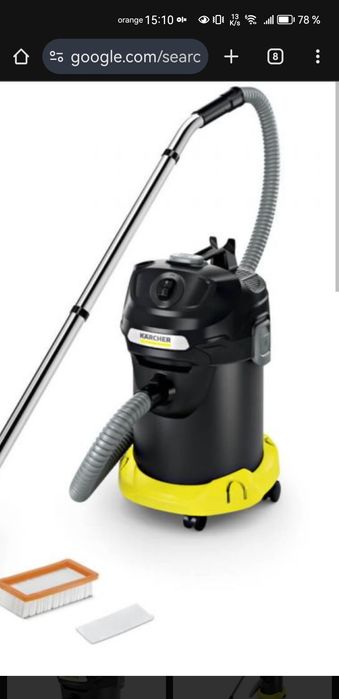 Aspirator Karcher cenușă