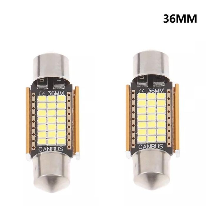 Led canbus крушки 2 броя 2016 21smd ultrabright festoon c5w c10w ...