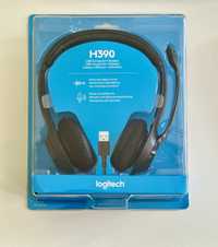 Casti logitech h390