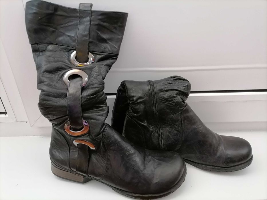 Продам жен зимние сапоги б/у 35,5 р-ра.