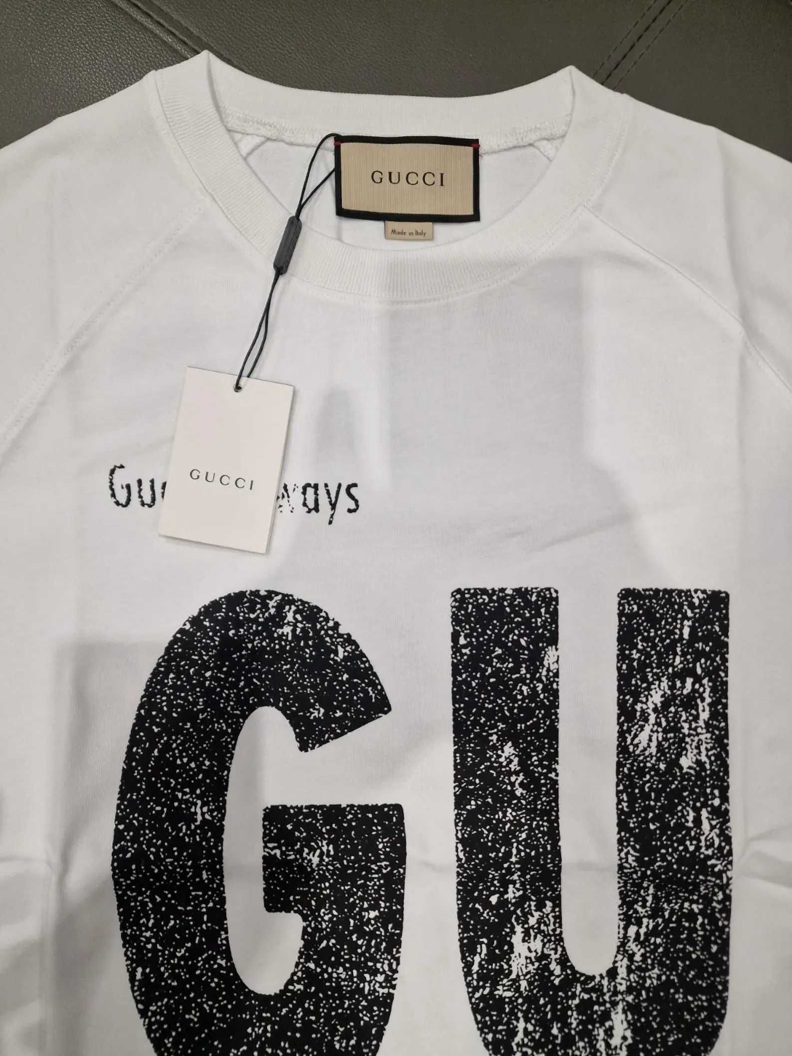 Gucci мъжка тениска в бяло