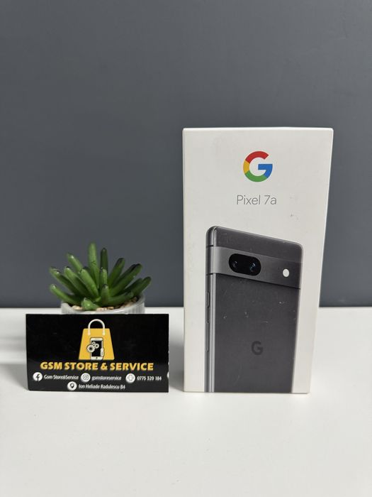 Google Pixel 7A Nou Sigilat Charcoal 128Gb Garantie Gsm Store&Service
