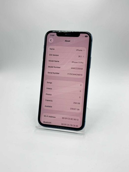 Iphone 11 PRO / 256 GB 100% BAT / Factura / Garantie #49782