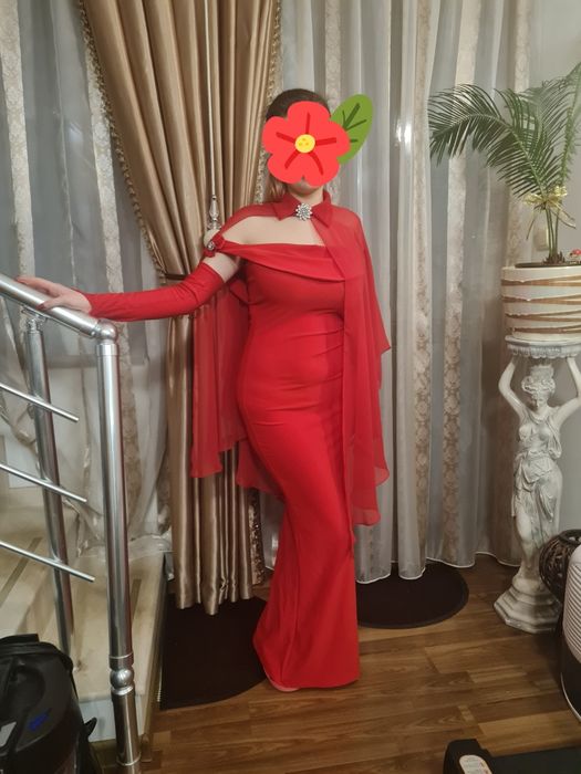 ПРОМОЦИЯ! Бална / Официална червена рокля