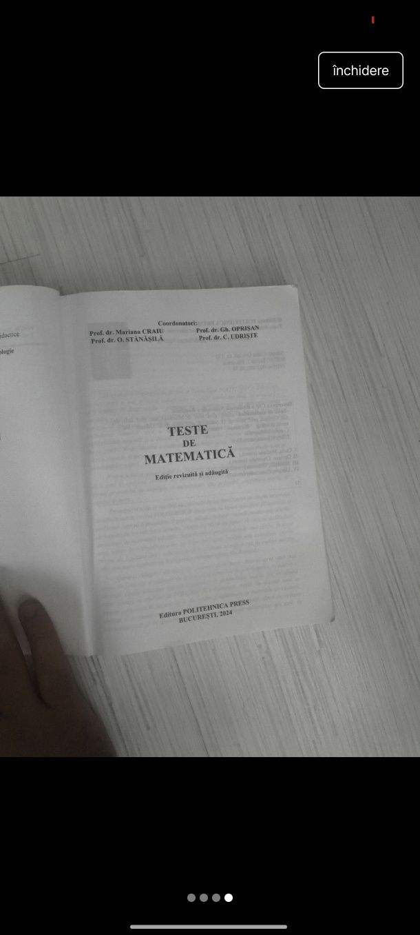 Culegere politehnica matematica - 2025