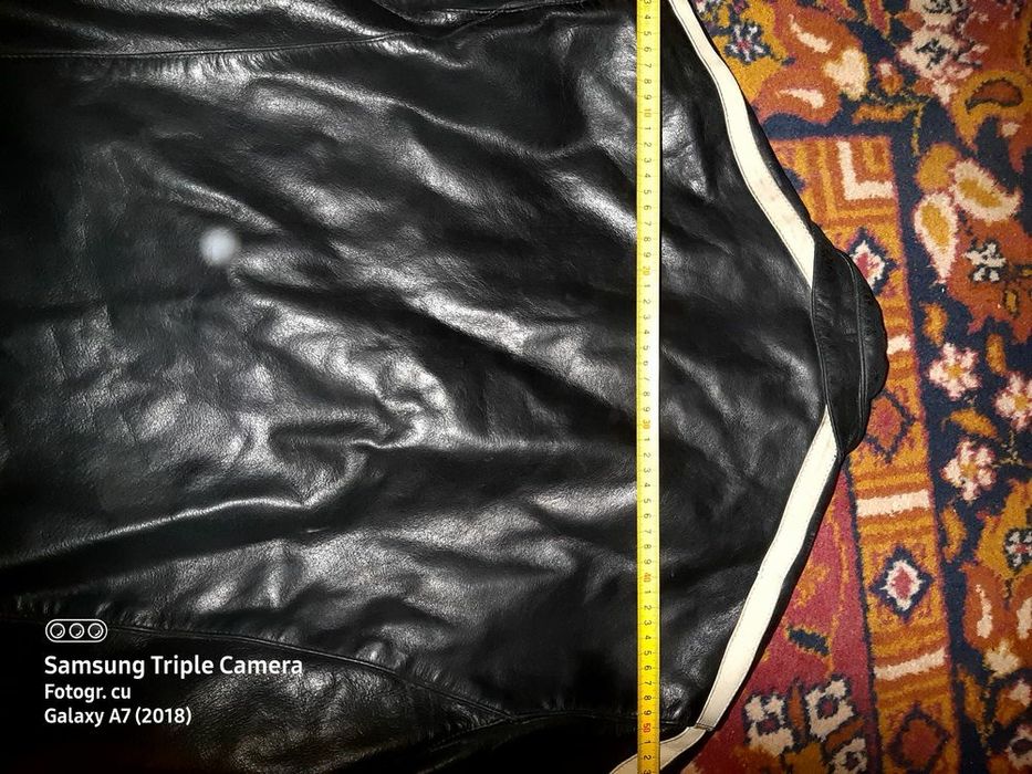 Geacă moto piele barbati Russel Philipp marimea L moto