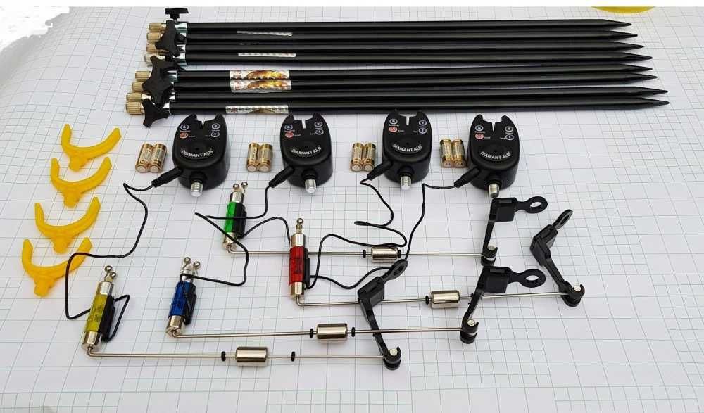 Set 4 Avertizori digitali TLI01 cu mufa jack 4 swingere si 8 Tije