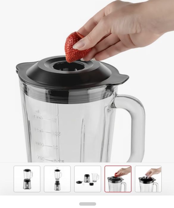 Блендер Muhler MB-555SG, 500W, 1.5 л,