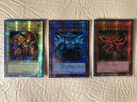 Yu Gi Oh God cards - Quarter Century Rarity