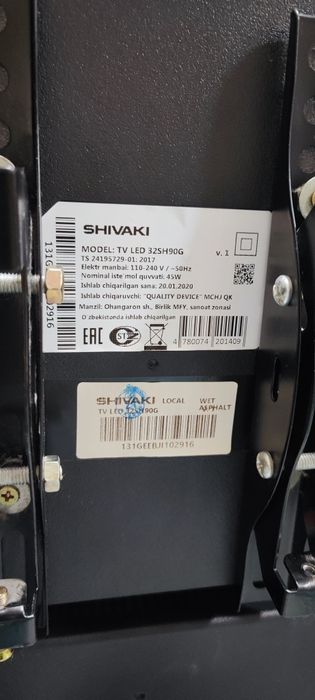 Shivaki Telvizor 32 led  modeli 32SH90G