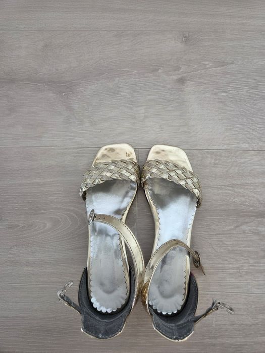 Детски официални сандали с токче