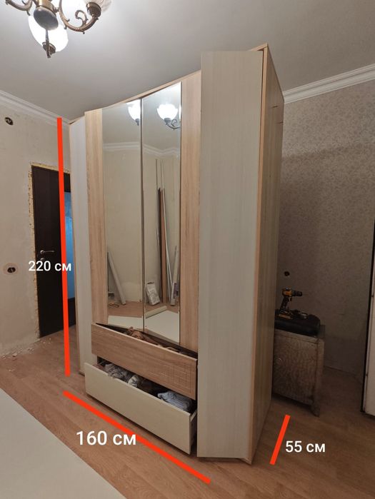 Шкаф б/у в хорошем состоянии