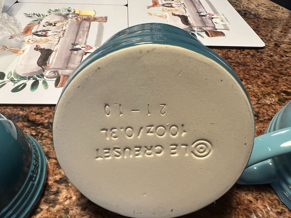 Le creuset set 3 piese- salt pig- mojar - storcator citrice!
