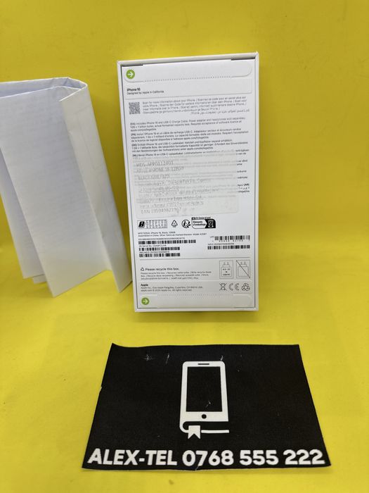 Alex-TEL® Apple iPhone 16 128GB Sigilat Nou