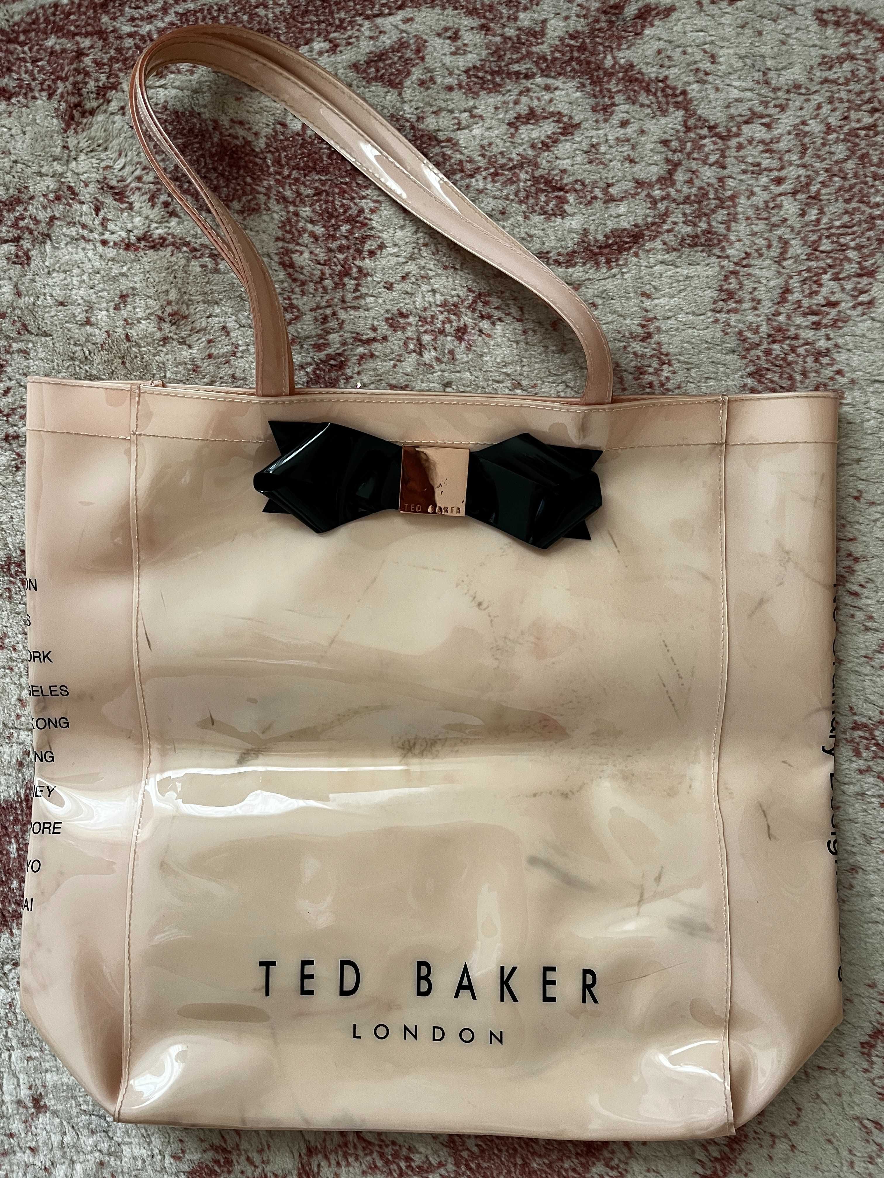 Ted Baker голяма бежова чанта