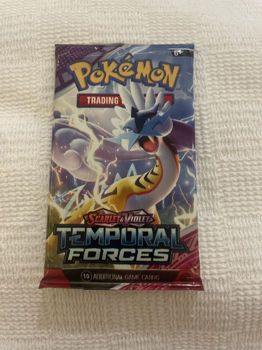 2 пакета pokemon booster packs