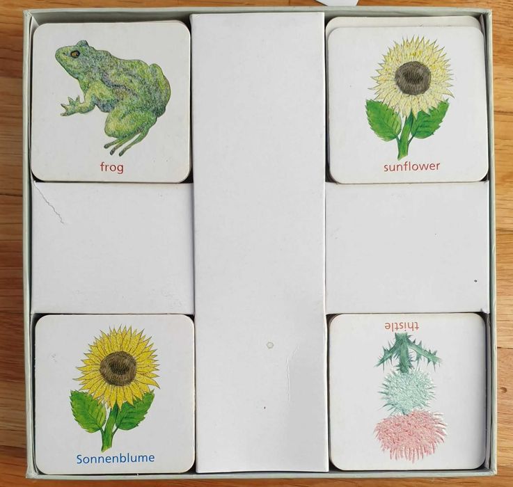 Joc memorie Tchibo engleza - germana