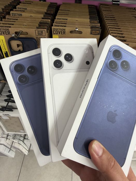 iPhone 17 Pro Max 512 silver,blue