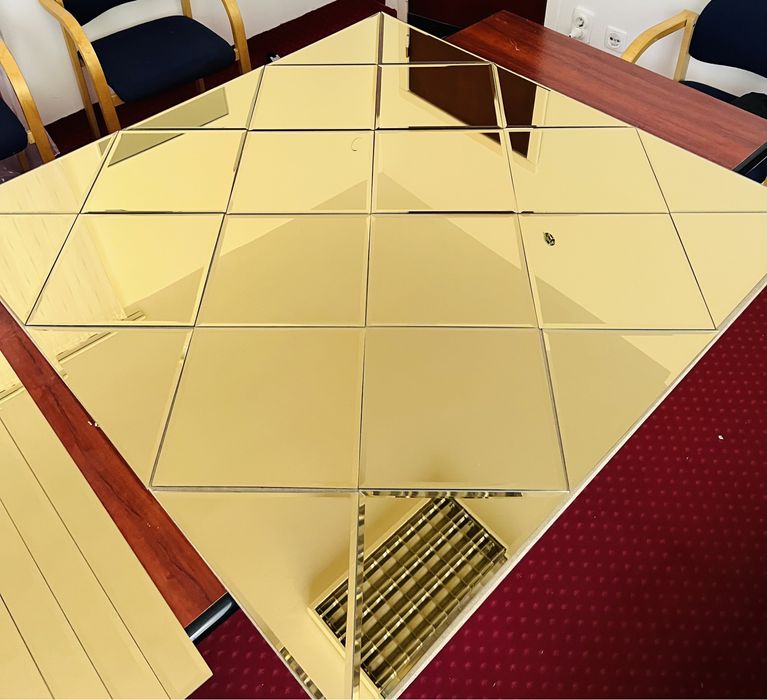 Oglinda venetiana cristal venetian Gold