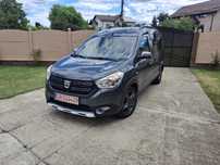 Dacia dokker stepway Techroad 2017 benzina navi cameră marșarier RATE