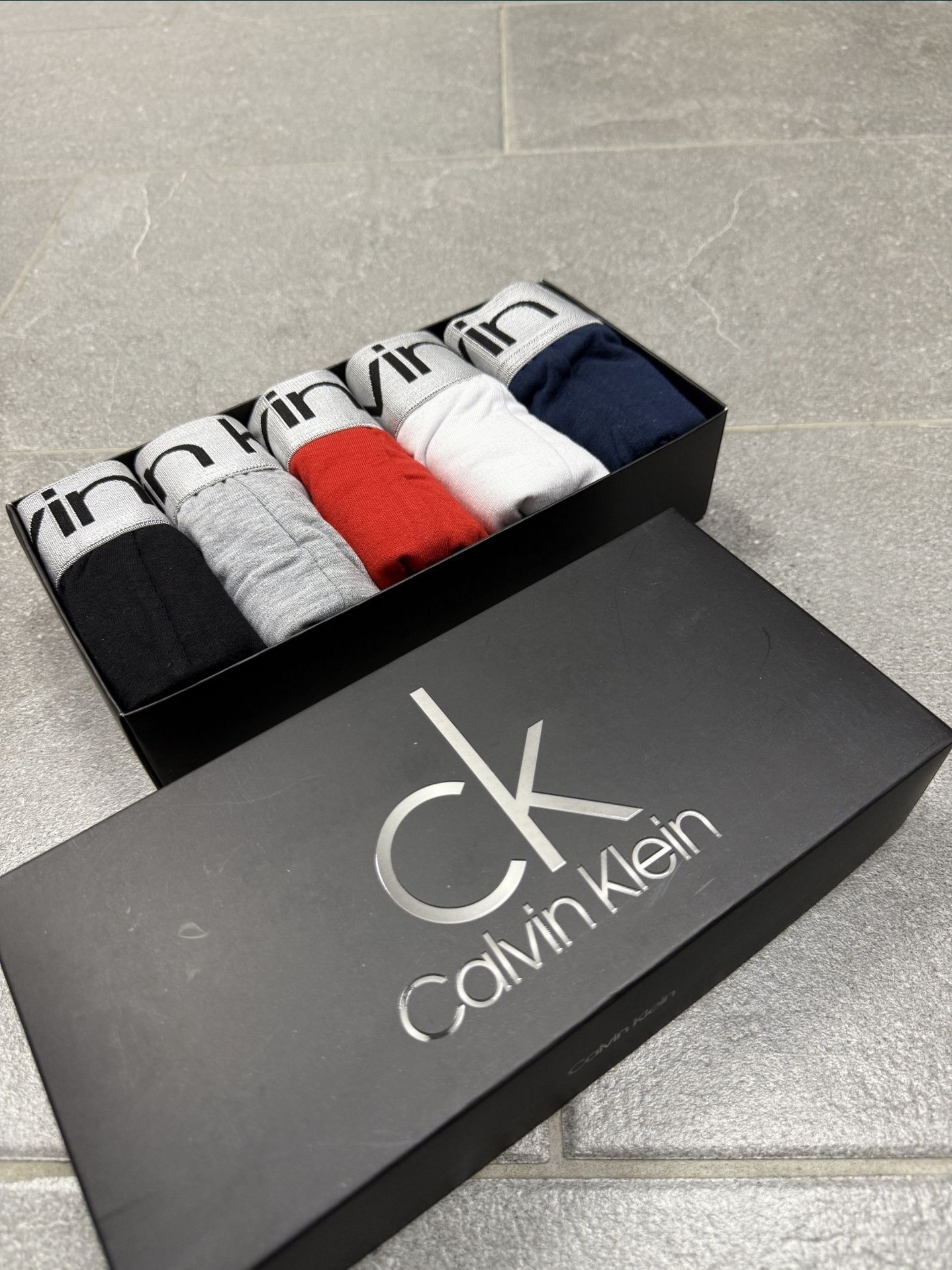 Set 5 perechi boxeri Calvin Klein - 100% bumbac