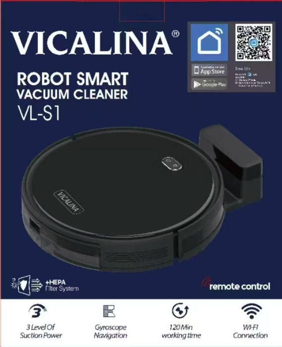 Робот пылесос Vicalina VL-S1