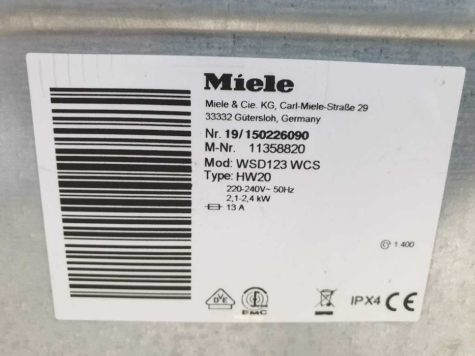 Miele W1 Selection Пералня Миеле 12м Гаранция